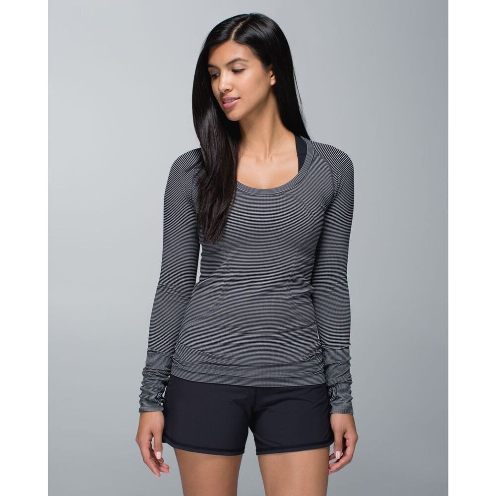 Lululemon Run: Swiftly Tech Long Sleeve Scoop size 8